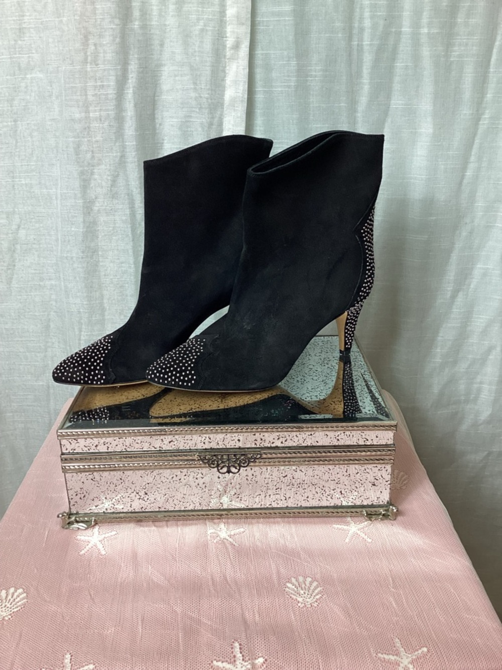 Isabel Marant “Dythan”- Black Suede- Ankle Boots; Size: 9